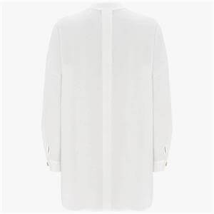 Mint Velvet Ivory Oversized Longline Shirt